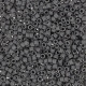 Miyuki delica beads 11/0 - Matte opaque charcoal - DB-2409